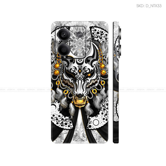 Dán Skin Điện Thoại Xiaomi Redmi 13 Series Hình Nghệ Thuật Xăm | D_NTX33