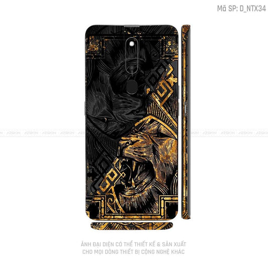 Miếng Dán Skin Điện Thoại OPPO F Series Hình Nghệ Thuật Xăm | D_NTX34
