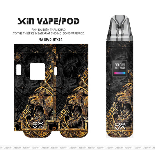 Dán Skin Pod Hình Nghệ Thuật Xăm | D_NTX34