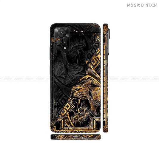 Dán Skin Xiaomi Redmi Note 11 Series Hình Tattoo | D_NTX34
