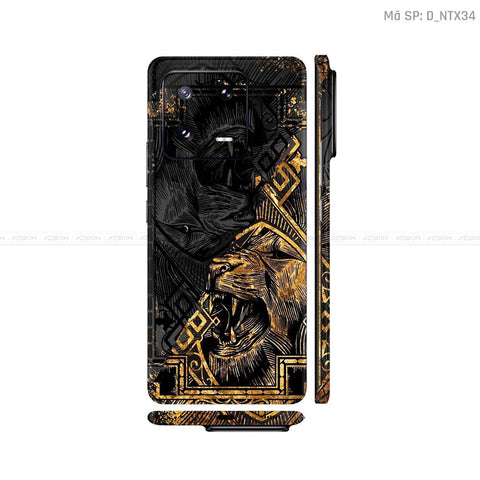 Dán Skin Xiaomi 13 Series Hình Tattoo | D_NTX34