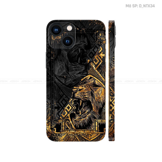Dán Skin IPhone 14 Series Hình Nghệ Thuật Xăm | D_NTX34