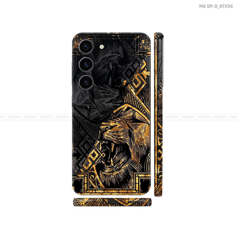 Dán Skin Samsung Galaxy S24 Series Chủ Đề Tattoo | D_NTX34