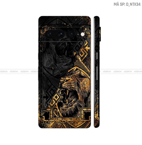 Dán Skin Google Pixel 8 Series Hình Nghệ Thuật Xăm | D_NTX34