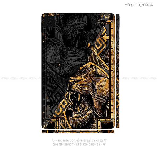 Dán Skin Máy Tính Bảng Xiaomi Mipad Hình Hổ | D_NTX34