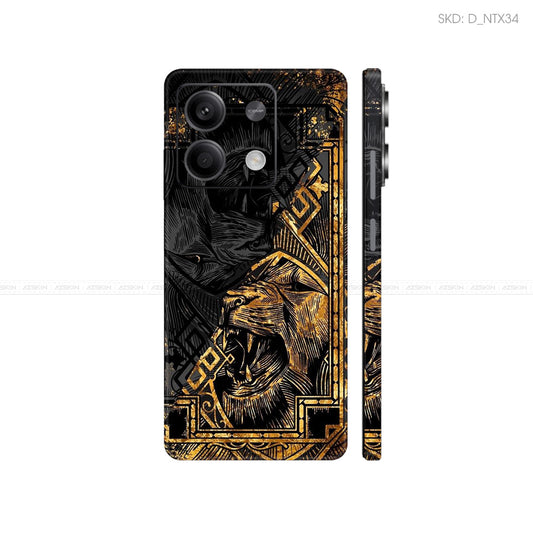 Dán Skin Điện Thoại Xiaomi Redmi 13 Series Hình Nghệ Thuật Xăm | D_NTX34