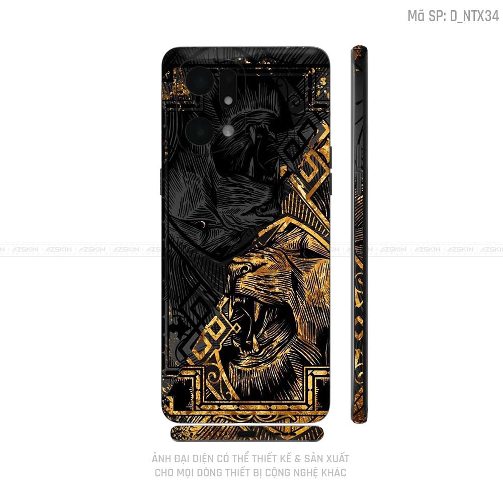 Miếng Dán Skin Điện Thoại OPPO Find X Series Hình Tattoo | D_NTX34