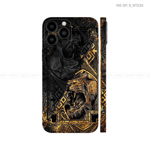 Dán Skin IPhone 16 Series Hình Tattoo | NTX34