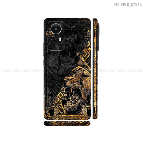 Dán Skin Xiaomi 12 Series Hình Tattoo | D_NTX34