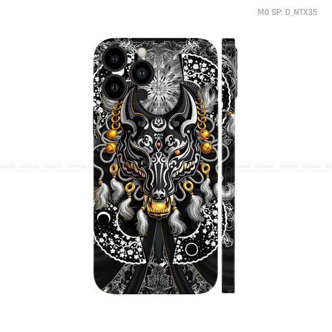 Dán Skin IPhone 16 Series Hình Tattoo | NTX35