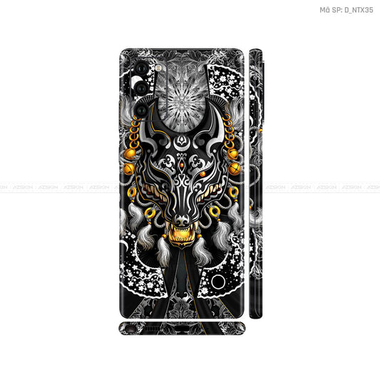 Dán Skin Galaxy Note 20 Series Hình Nghệ Thuật Xăm Hổ - Sói | D_NTX35