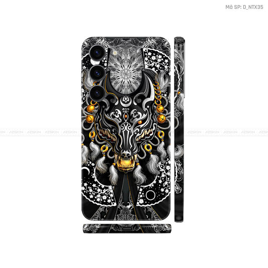 Dán Skin Galaxy S23 Series Hình Sói | D_NTX35
