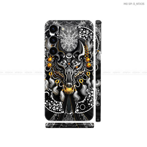 Dán Skin Galaxy S23 Series Hình Sói | D_NTX35