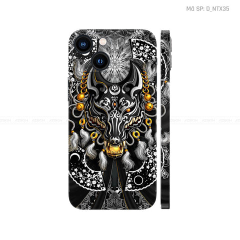 Dán Skin IPhone 14 Series Hình Nghệ Thuật Xăm | D_NTX35