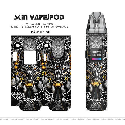 Dán Skin Pod Hình Nghệ Thuật Xăm | D_NTX35