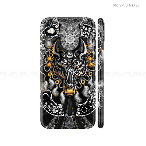 Dán Skin IPhone X Series Hình Nghệ Thuật Xăm | D_NTX35