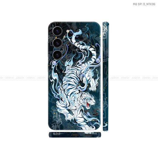 Dán Skin Galaxy S23 Series Hình Hổ | D_NTX36