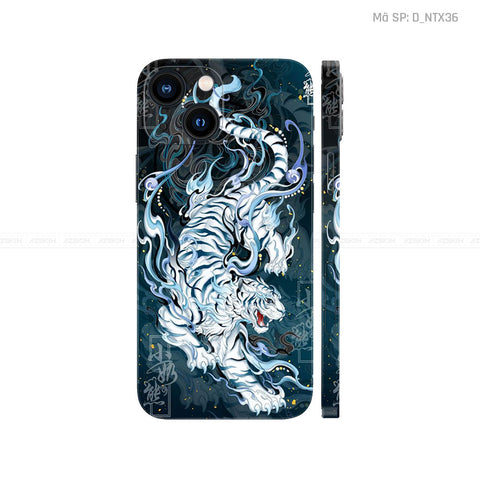 Dán Skin IPhone 13 Series Hình Hổ | D_NTX36