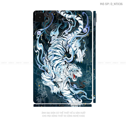Dán Skin Máy Tính Bảng Xiaomi Mipad Hình Hổ | D_NTX36