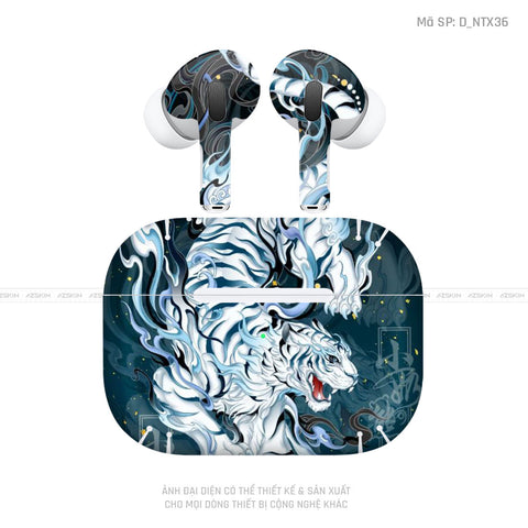 Dán Skin Tai Nghe Airpod 3 Hình Hổ | D_NTX36