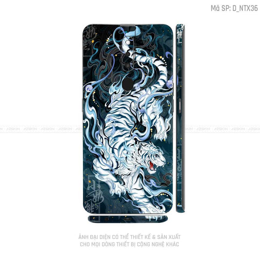 Miếng Dán Skin Điện Thoại OPPO F Series Hình Nghệ Thuật Xăm | D_NTX36