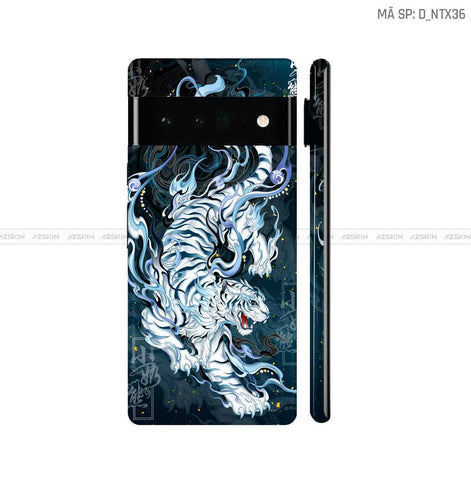 Dán Skin Google Pixel 6 Series Hình Nghệ Thuật Xăm | D_NTX36