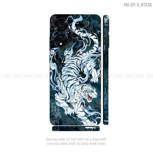 Miếng Dán Skin Điện Thoại OPPO A Series Hình Tattoo | D_NTX36
