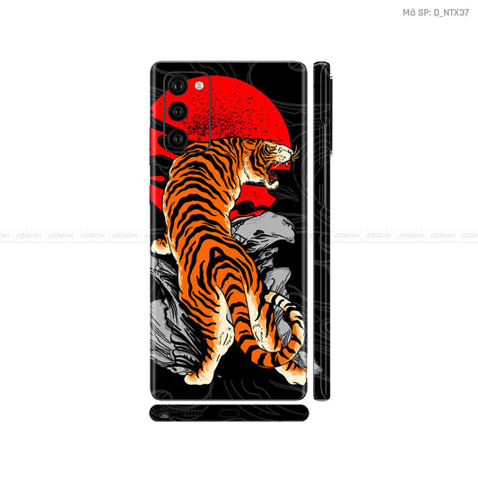 Dán Skin Galaxy Note 20 Series Hình Nghệ Thuật Xăm Hổ - Sói | D_NTX37