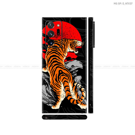 Dán Skin Galaxy Note 20 Series Hình Nghệ Thuật Xăm Hổ - Sói | D_NTX37