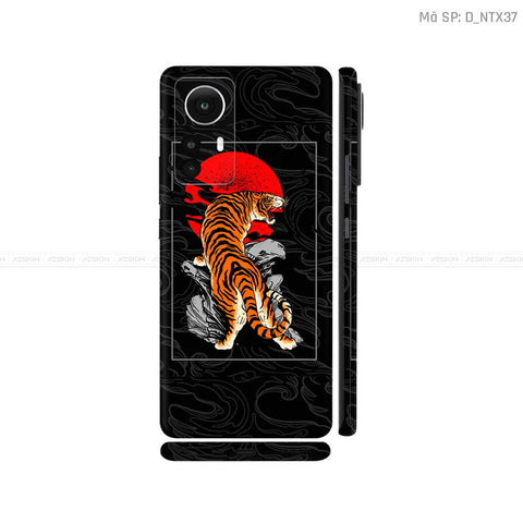 Dán Skin Xiaomi 12 Series Hình Tattoo | D_NTX37