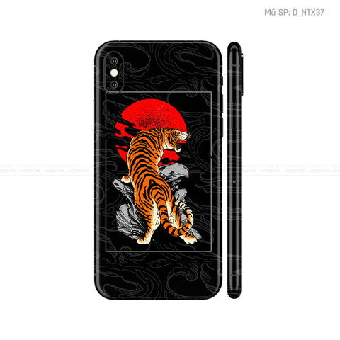 Dán Skin IPhone X Series Hình Nghệ Thuật Xăm | D_NTX37