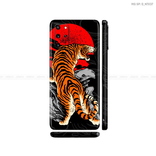 Dán Skin Galaxy S20 Series Hình Nghệ Thuật Xăm Hổ - Sói | D_NTX37