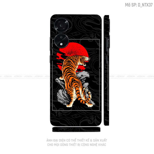 Miếng Dán Skin Điện Thoại OPPO A Series Hình Tattoo | D_NTX37