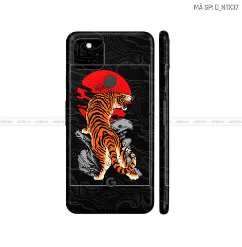 Dán Skin Google Pixel 5 Hình Nghệ Thuật Xăm | D_NTX37