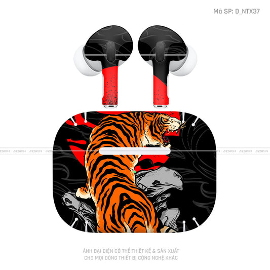 Dán Skin Tai Nghe Airpod 3 Hình Hổ | D_NTX37