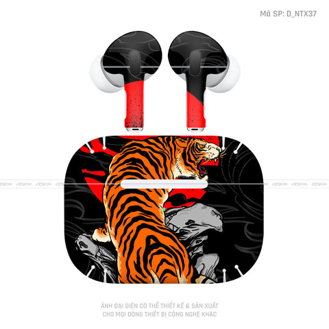 Dán Skin Tai Nghe Airpod 3 Hình Hổ | D_NTX37