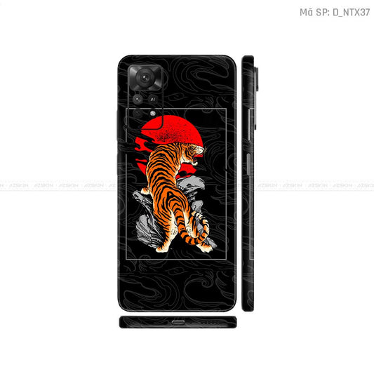 Dán Skin Xiaomi Redmi Note 11 Series Hình Tattoo | D_NTX37