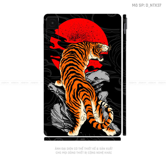 Dán Skin Máy Tính Bảng Xiaomi Mipad Hình Hổ | D_NTX37
