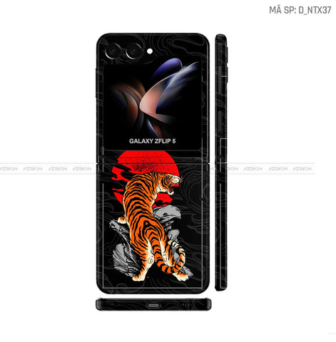 Dán Skin Galaxy Z Flip5 Hình Hổ - Sư Từ | D_NTX37