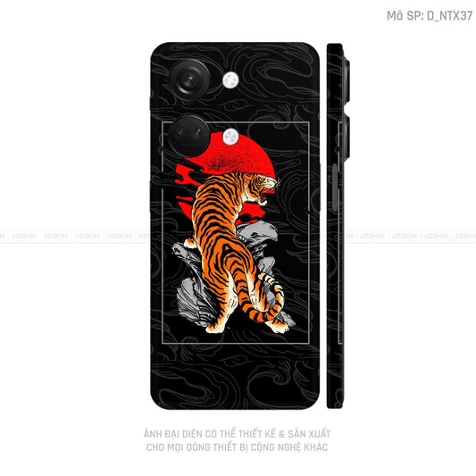 Dán Skin Oneplus Nord Series Hình Hổ | D_NTX37