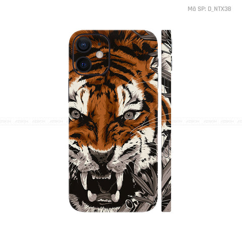 Dán Skin IPhone 12 Series Hình Hổ | D_NTX38