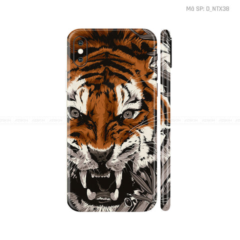 Dán Skin IPhone X Series Hình Nghệ Thuật Xăm | D_NTX38