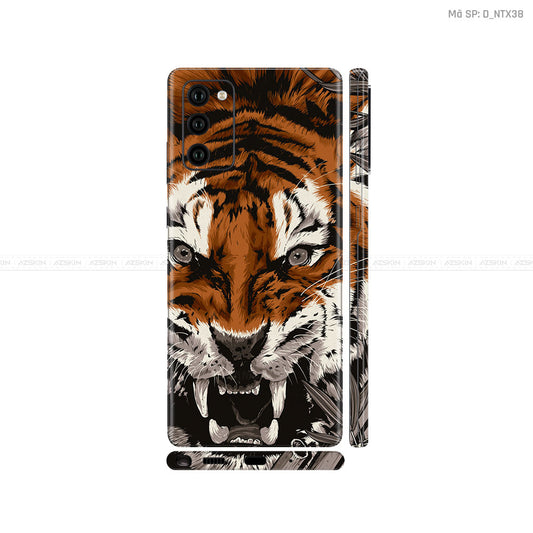 Dán Skin Galaxy Note 20 Series Hình Nghệ Thuật Xăm Hổ - Sói | D_NTX38