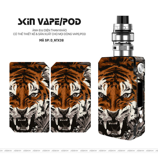 Dán Skin Vape Hình Satan | D_NTX38