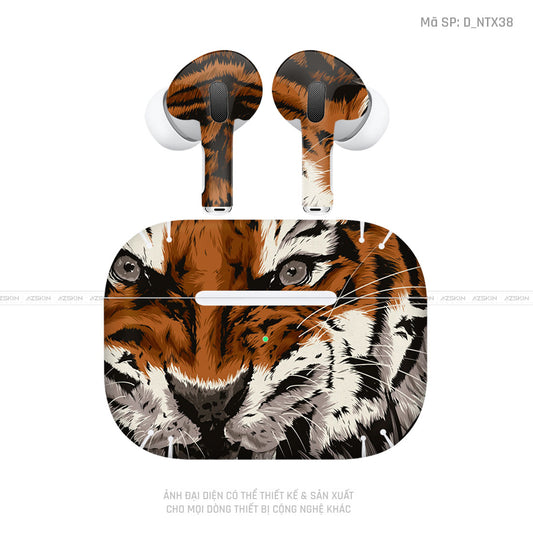 Dán Skin Tai Nghe Airpod 3 Hình Hổ | D_NTX38
