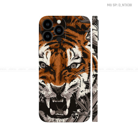 Dán Skin IPhone 12 Series Hình Hổ | D_NTX38