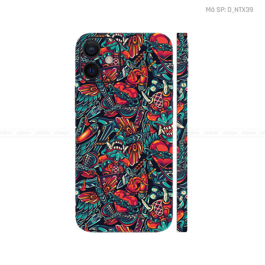 Dán Skin IPhone 12 Series Hình Họa Tiết | D_NTX39