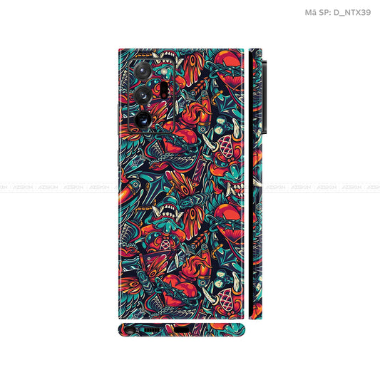 Dán Skin Galaxy Note 20 Series Hình Nghệ Thuật Xăm Pattern - Họa Tiết | D_NTX39