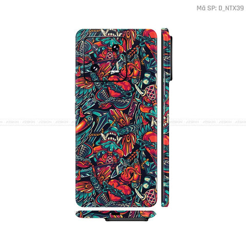 Dán Skin Xiaomi 13 Series Hình Tattoo | D_NTX39