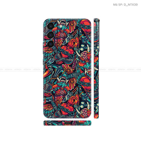 Dán Skin Galaxy S22 Series Hình Pattern - Họa Tiết | D_NTX39